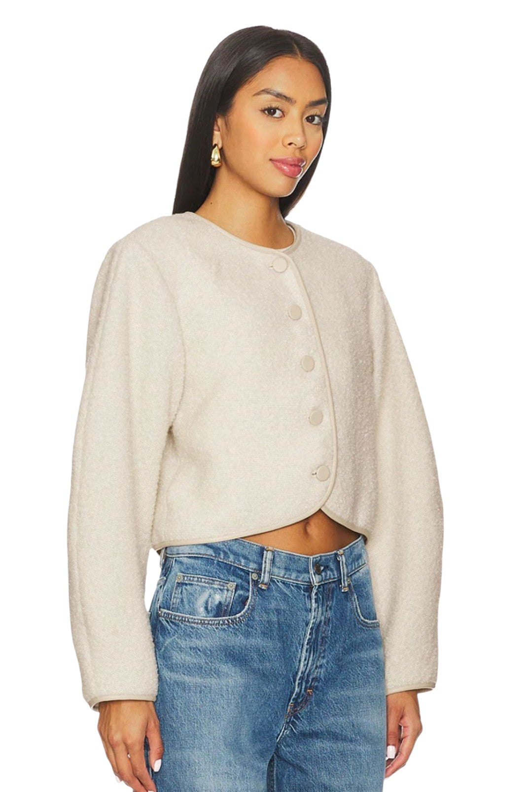 Steve Madden Cream Emili Jacket