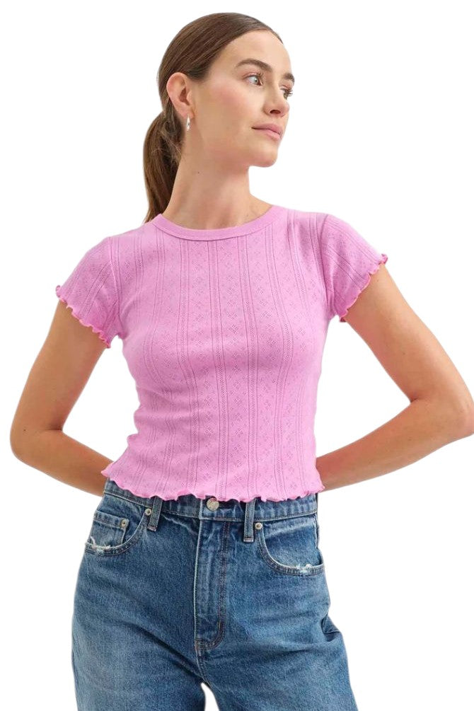 Daze Lily Pinky Promise Baby Tee