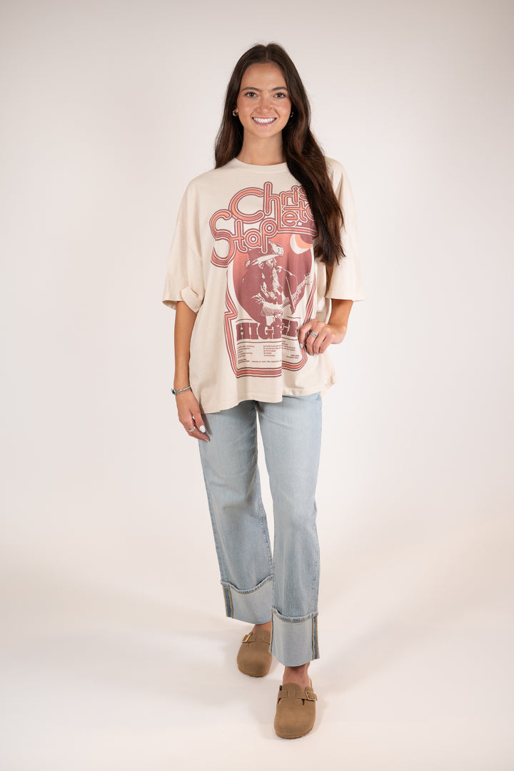 Daydreamer Chris Stapleton Higher OS Band Graphic Tee