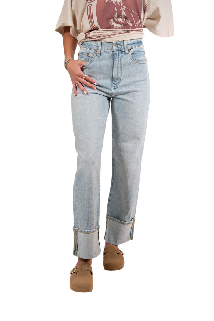 Daze East Side Cherish High Rise Loose Jeans