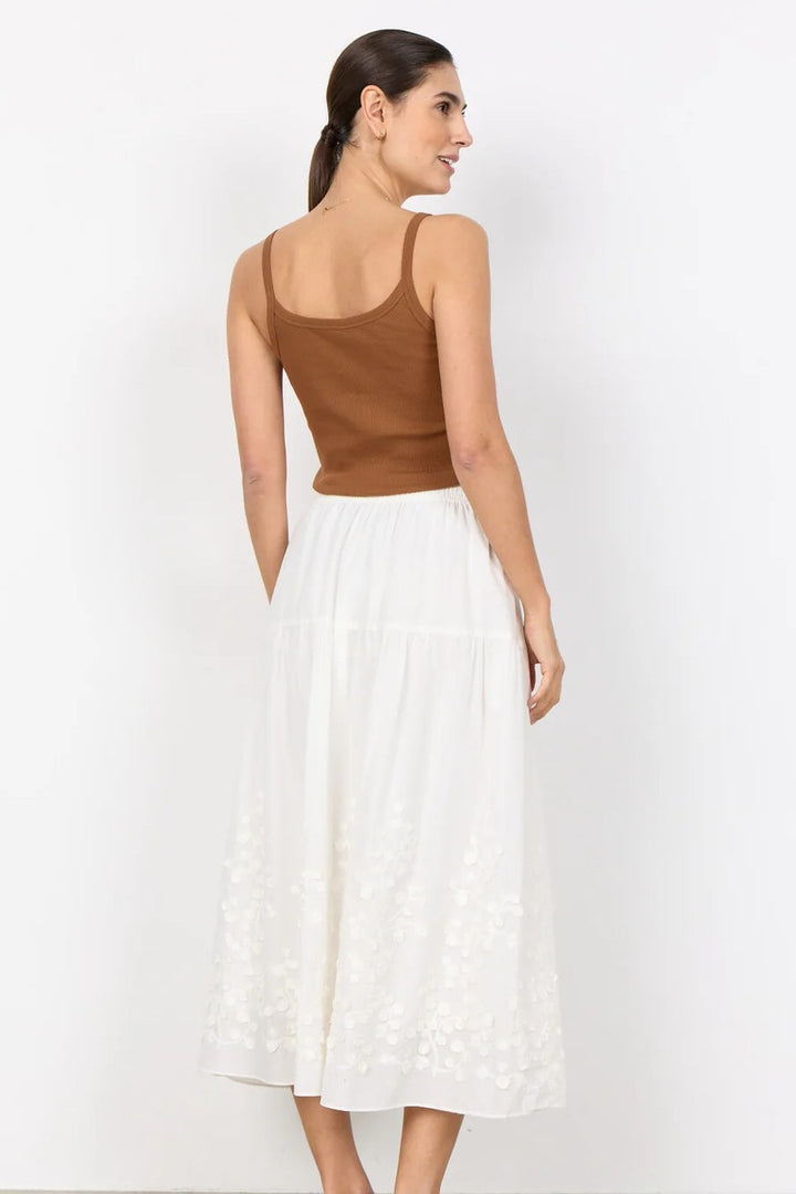 Soyaconcept Toffee Brown Mignon Knit Tank Top