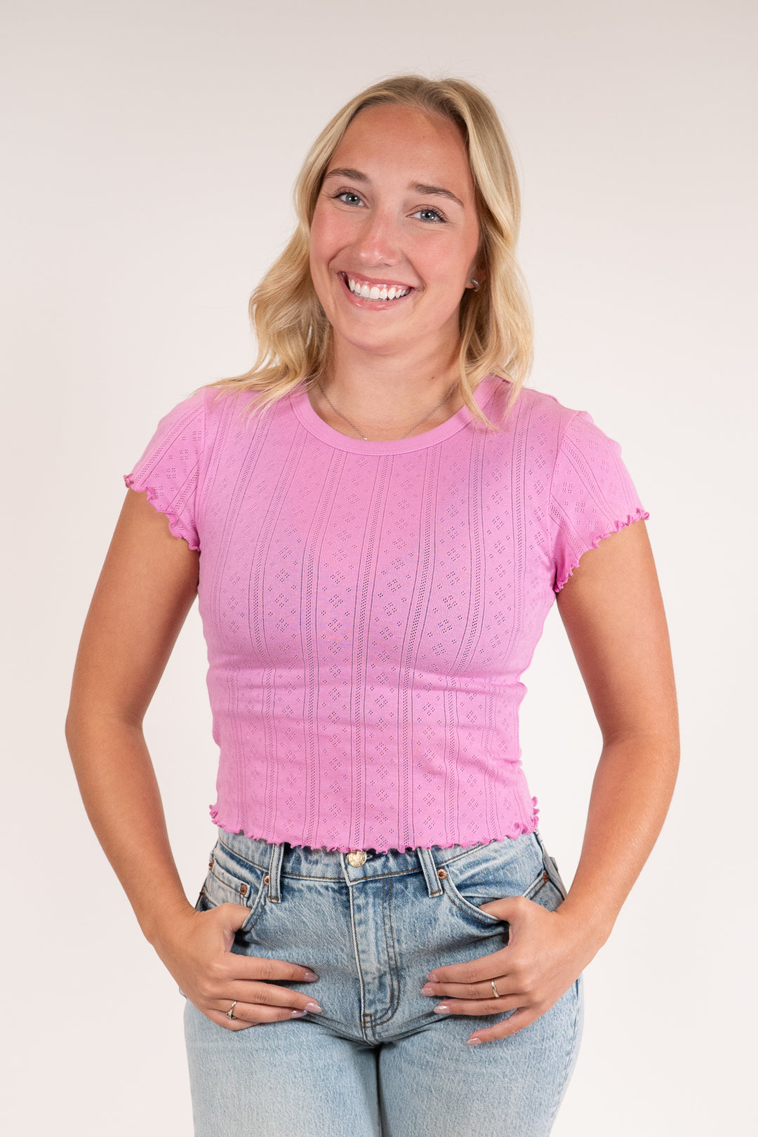 Daze Lily Pinky Promise Baby Tee