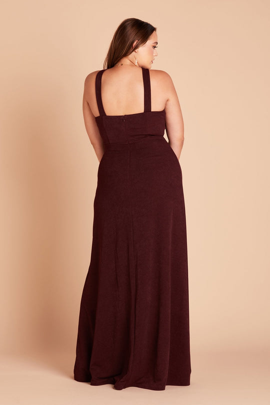 Birdy Grey Gene Cabernet Crepe Dress