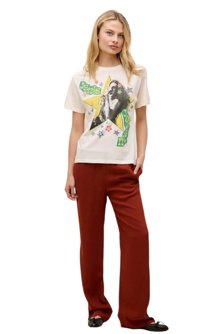 Daydreamer Janis Joplin Scrapbook Art Band Graphic Tee