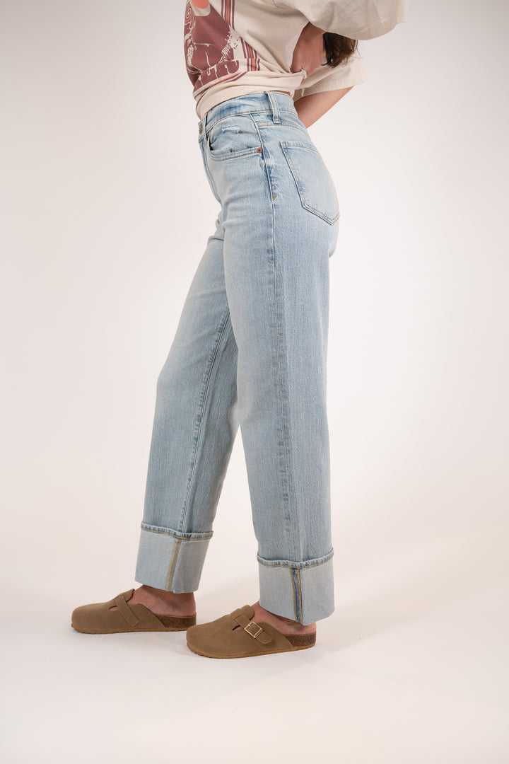 Daze East Side Cherish High Rise Loose Jeans
