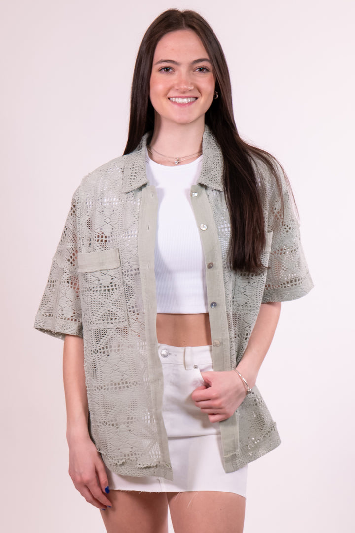 White Raw Edge Jean Mini Skirt