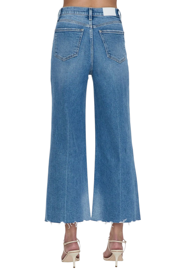 Pistola Lana Crop High Rise Ultra Wide Leg Jeans