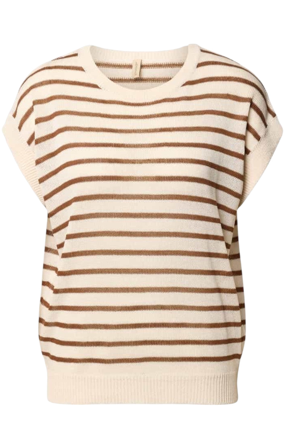 Soyaconcept Butternut Stripe Luanna Knit Top