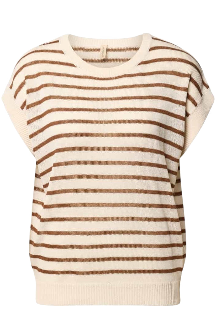 Soyaconcept Butternut Stripe Luanna Knit Top