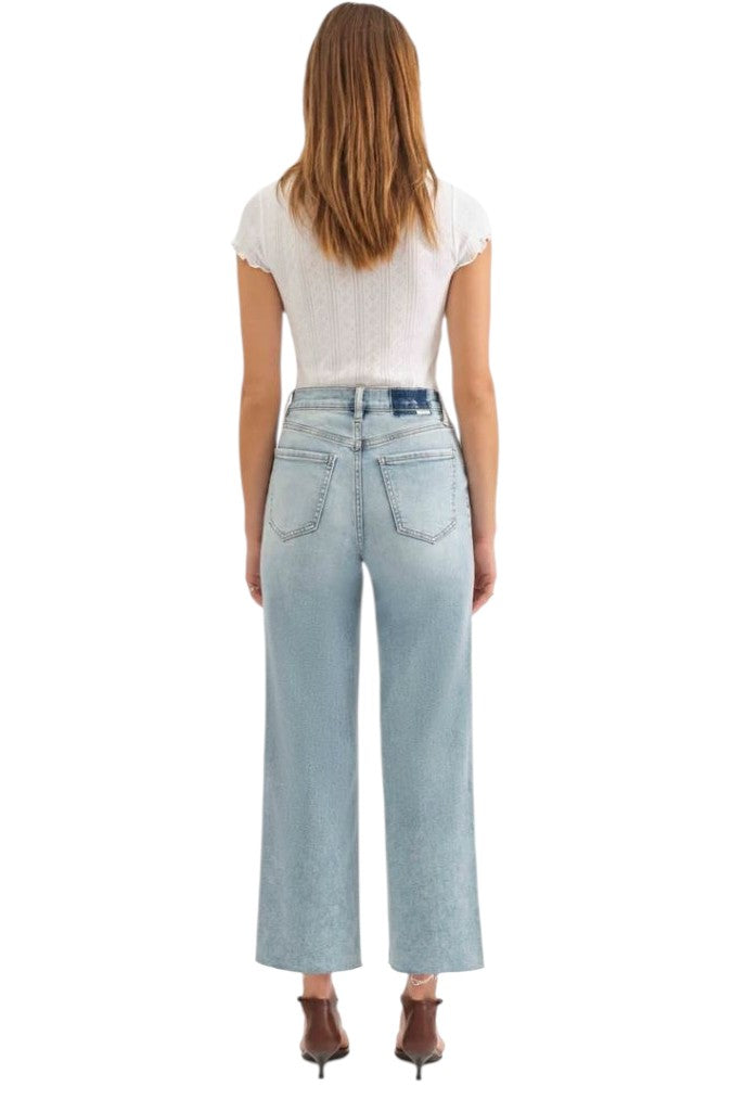 Daze Pleaser Miracle HR Wide Ankle Jeans