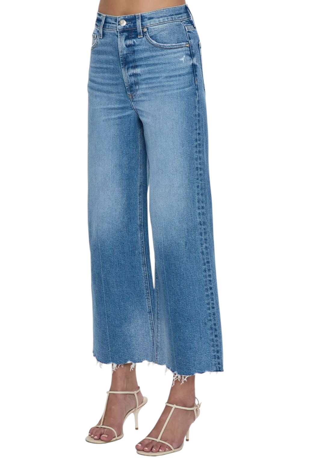 Pistola Lana Crop High Rise Ultra Wide Leg Jeans