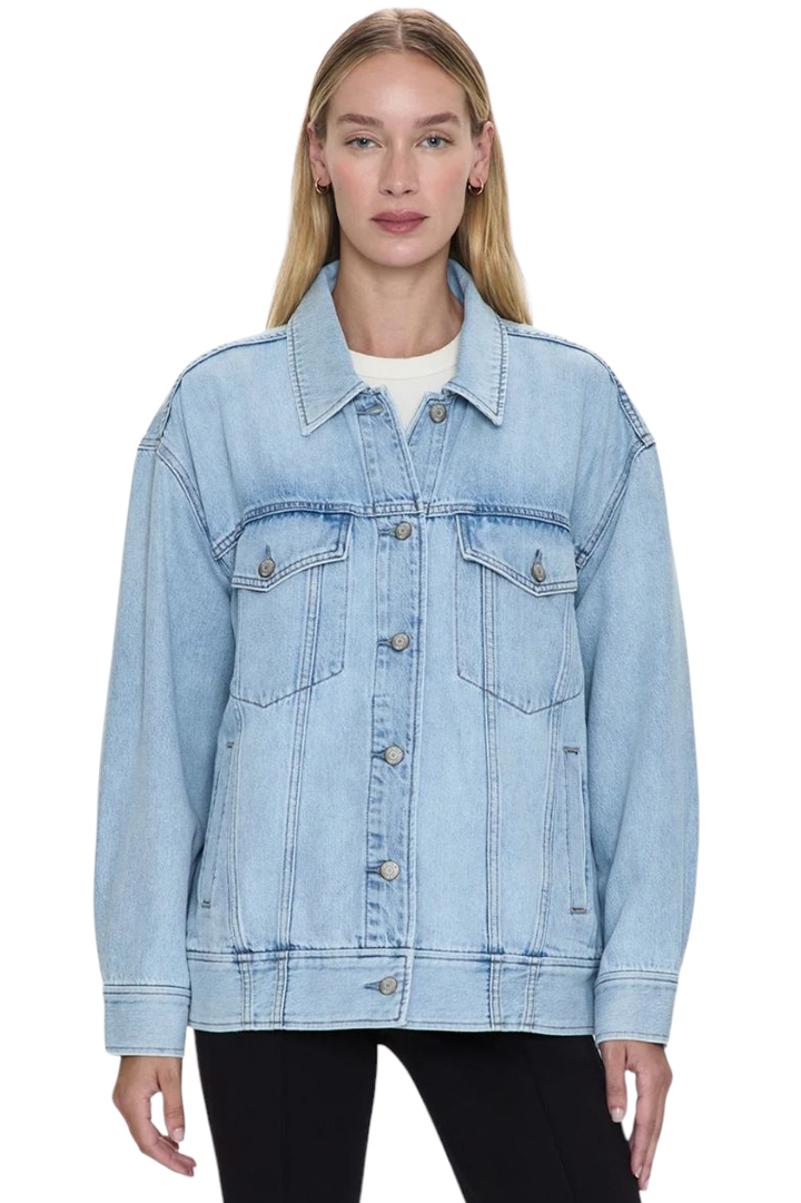 Pistola Rowan Boyfriend Trucker Jean Jacket