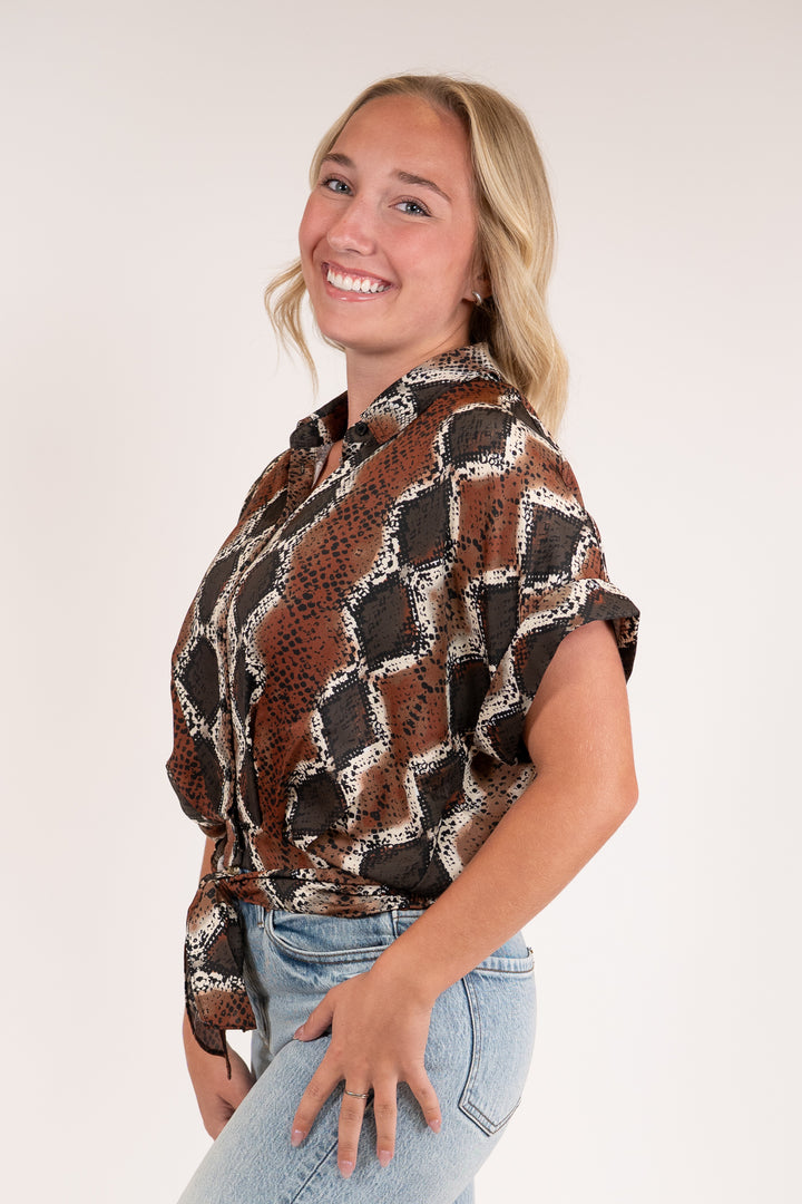 Steve Madden Bronze Tori Top