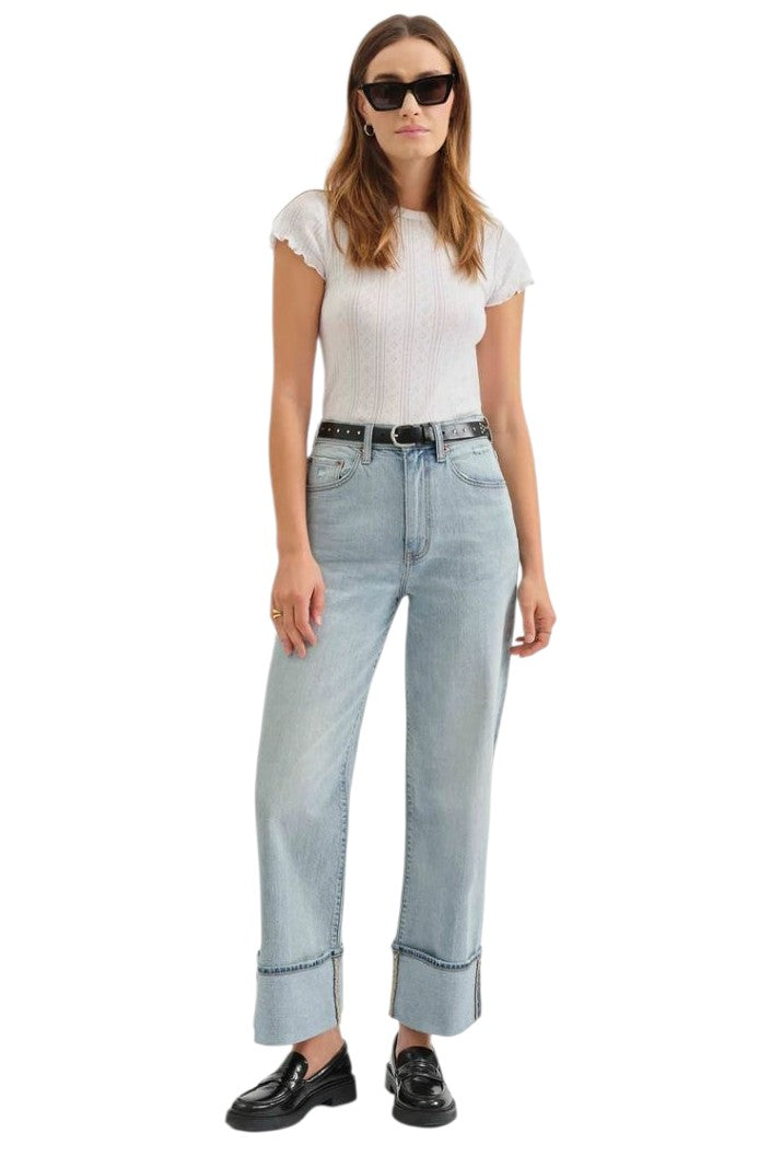 Daze East Side Cherish High Rise Loose Jeans