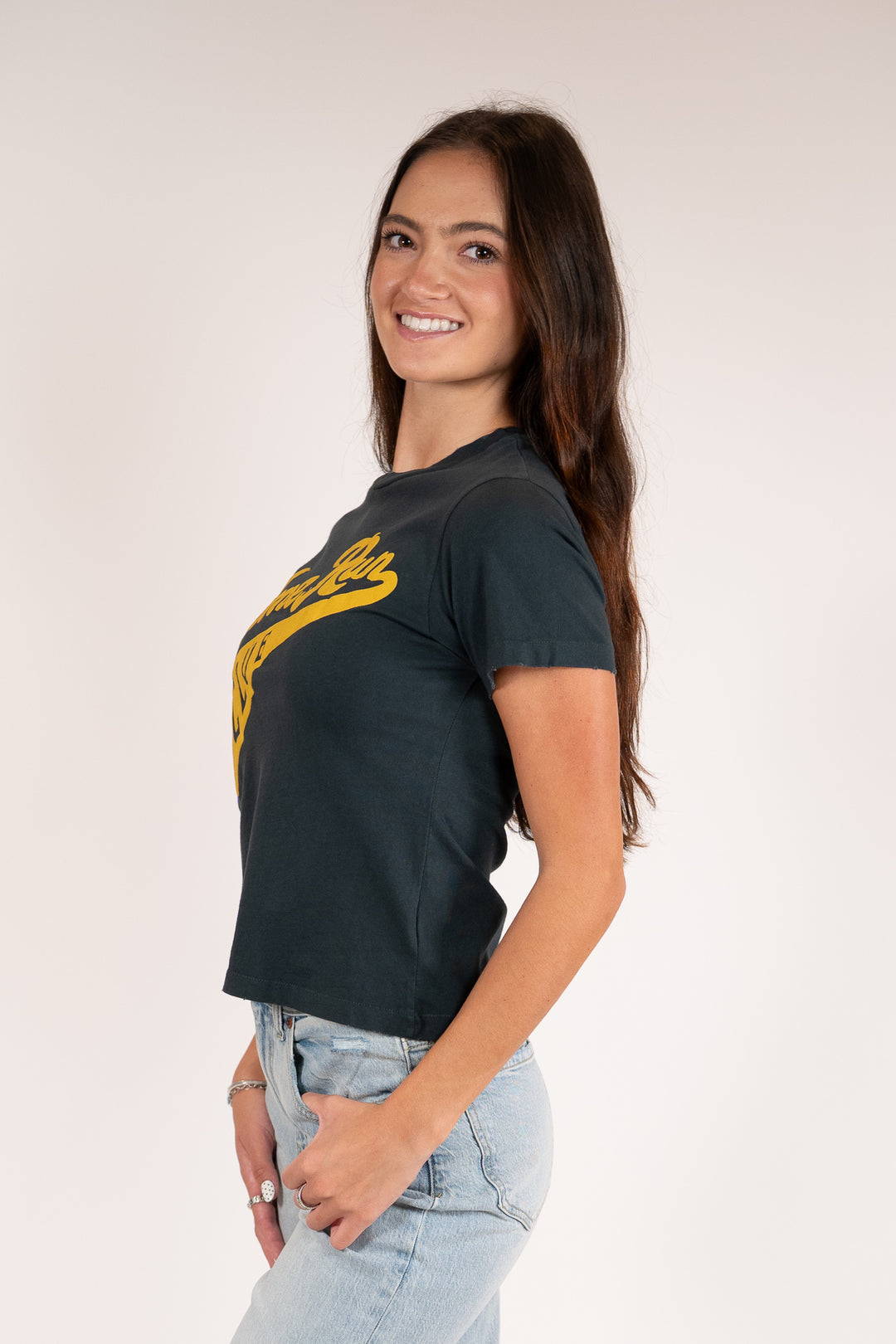 Daydreamer Home Run Club Vintage Black Graphic Tee