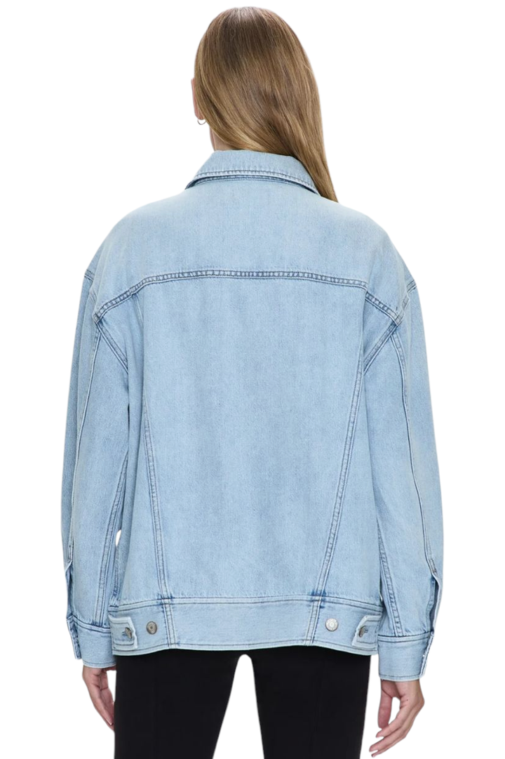 Pistola Rowan Boyfriend Trucker Jean Jacket
