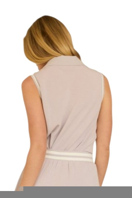 Misty Lilac Soft Modal Active Tank Top