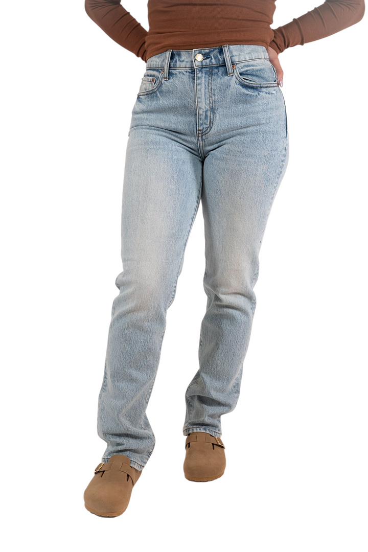 Daze Smarty Pants Wink HR Slim Straight Jeans