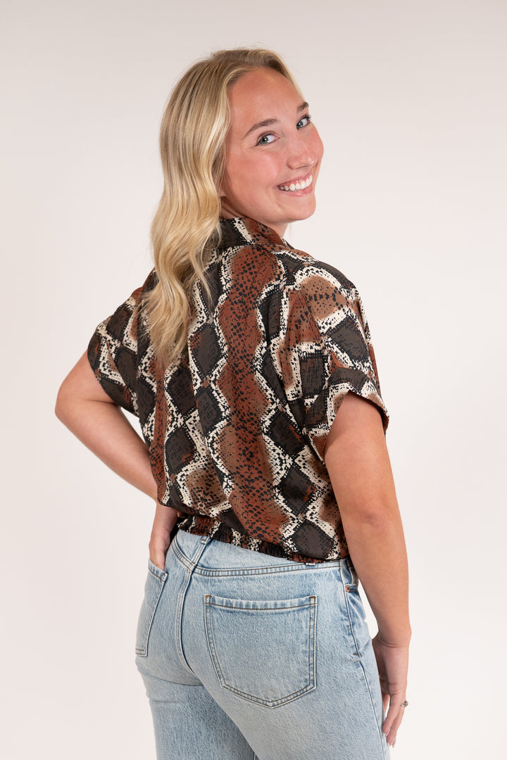 Steve Madden Bronze Tori Top