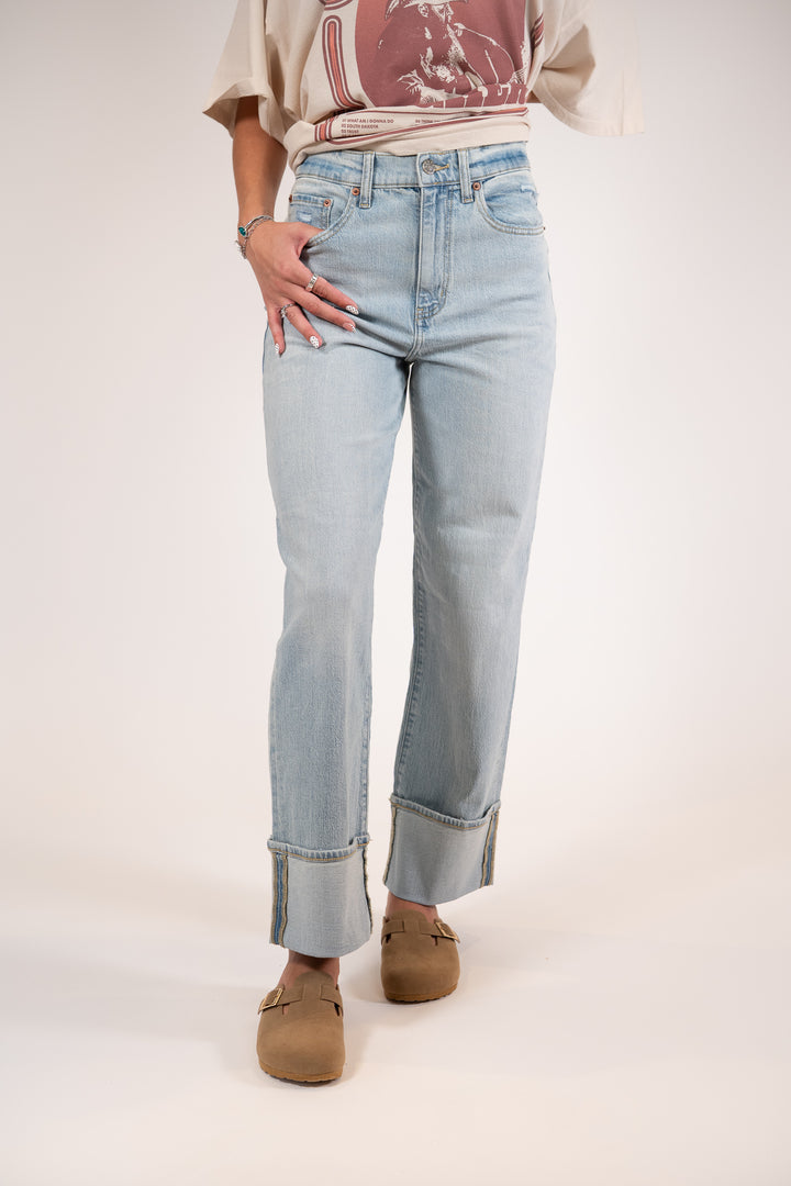 Daze East Side Cherish High Rise Loose Jeans