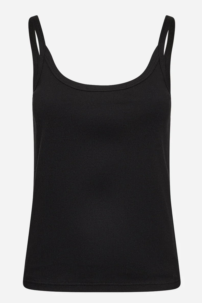 Soyaconcept Black Mignon Knit Tank Top