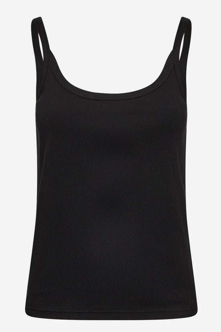 Soyaconcept Black Mignon Knit Tank Top