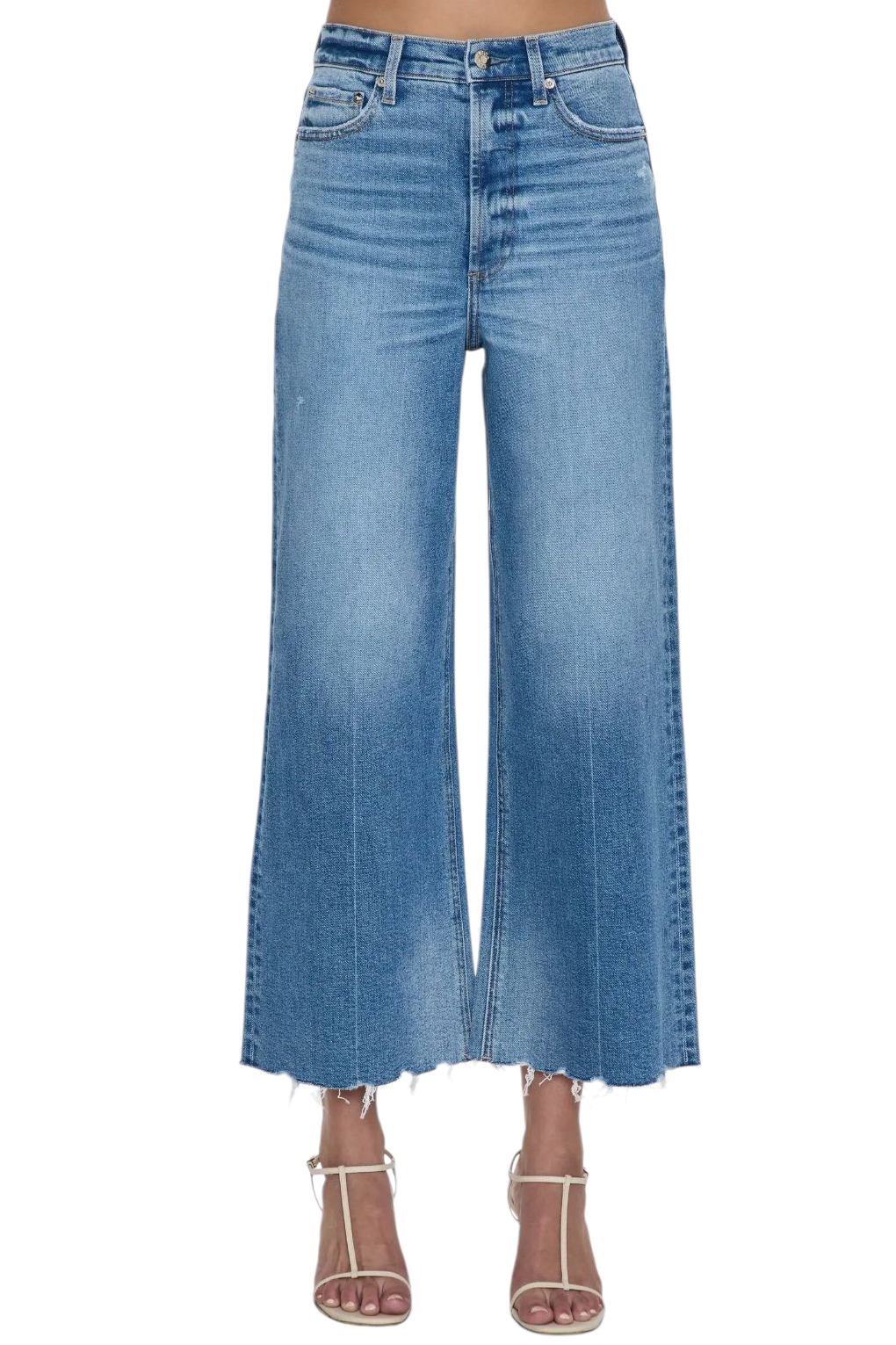 Pistola Lana Crop High Rise Ultra Wide Leg Jeans