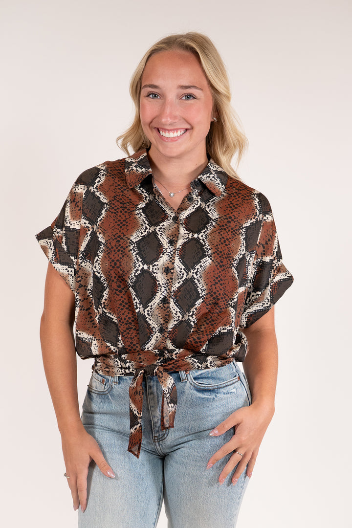 Steve Madden Bronze Tori Top