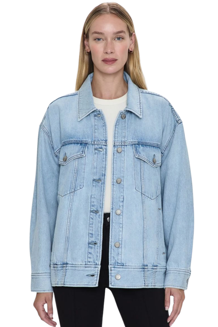 Pistola Rowan Boyfriend Trucker Jean Jacket