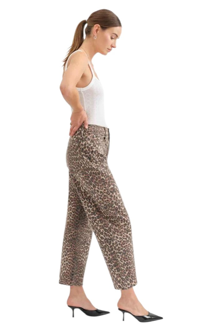 Daze Westward Cool Cat Barrel Leg Jeans