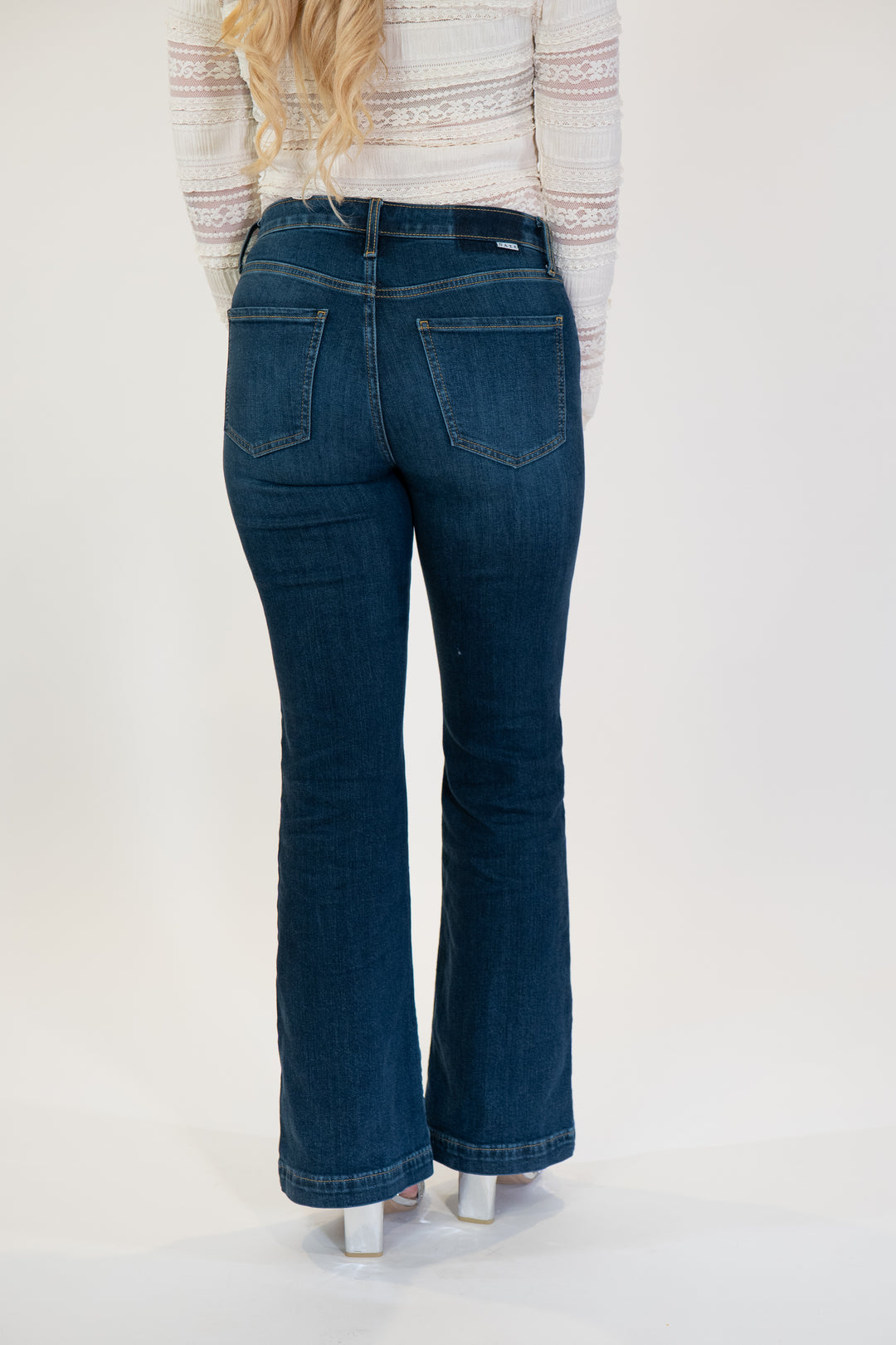 Daze Heartbreaker Mid Rise Hit Maker Flare Jeans