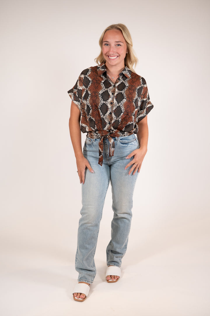 Steve Madden Bronze Tori Top