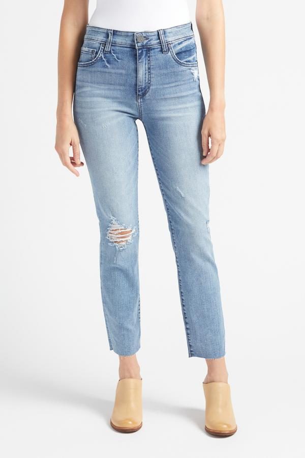 Kut From The Kloth Reese Amiable Ankle Straight Leg Jean