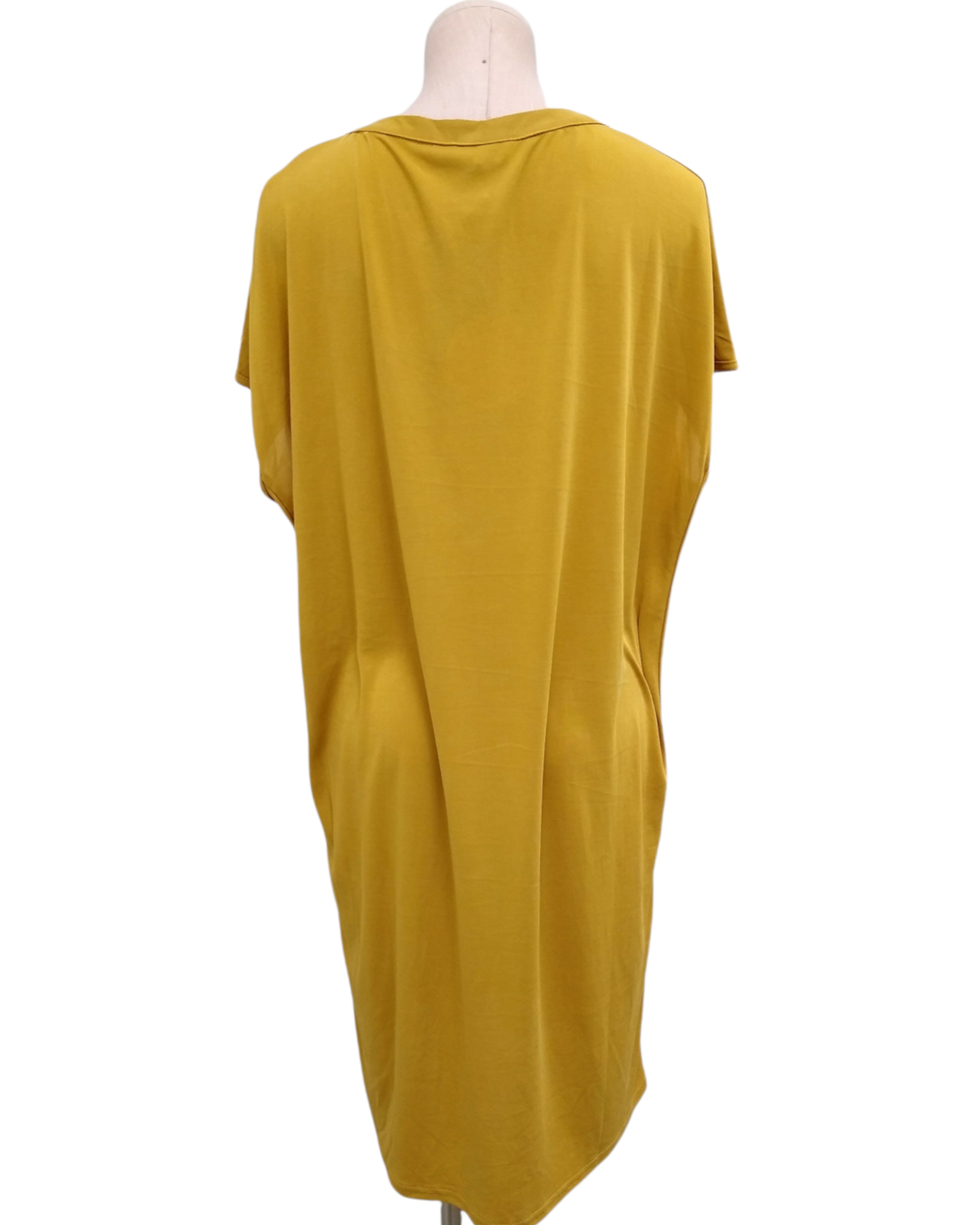 Marigold Button Tunic Dress