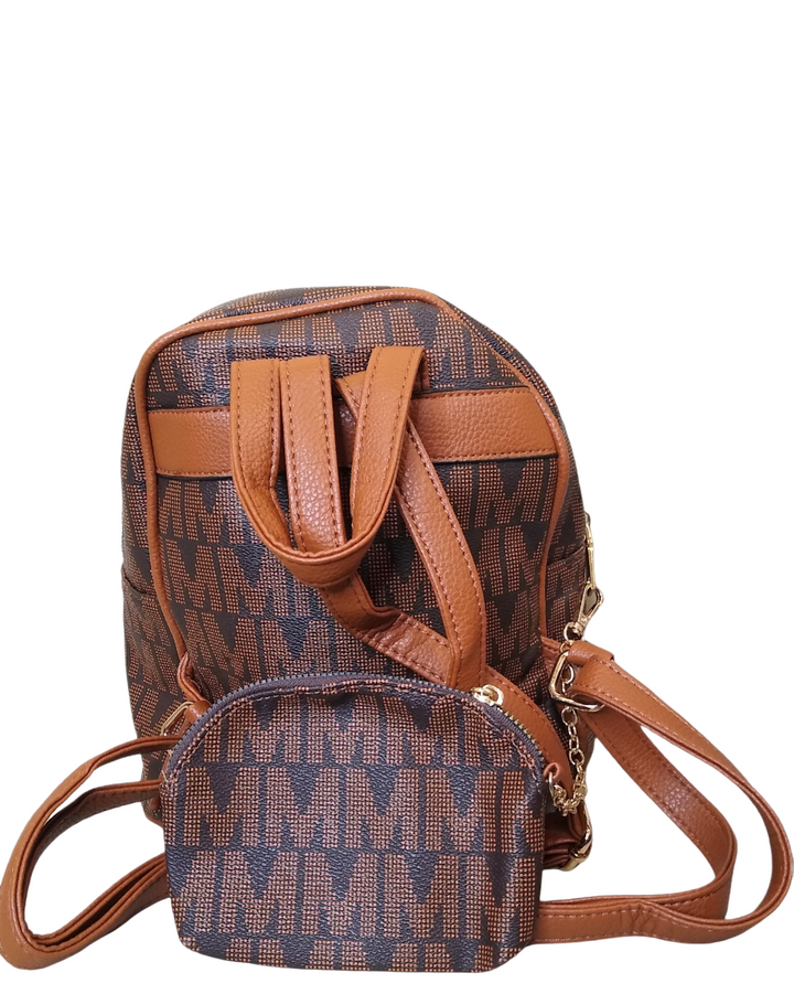 Brown Monogram "M" Backpack