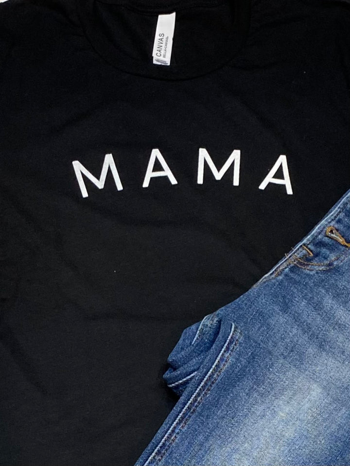 Mama Black Graphic Tee