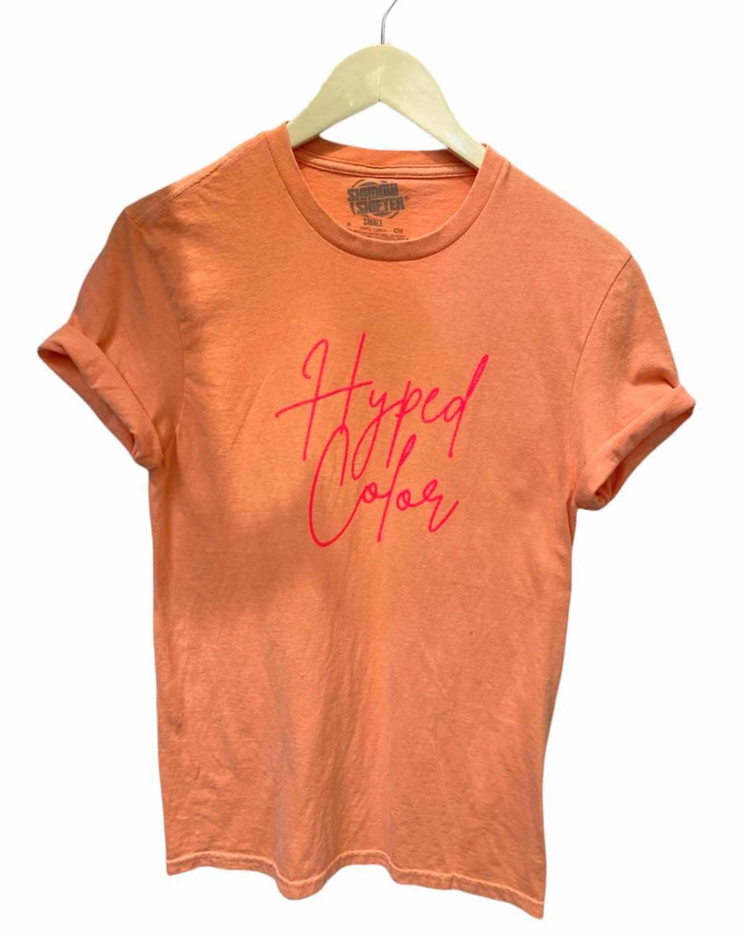 Orange Hyped Color Tee