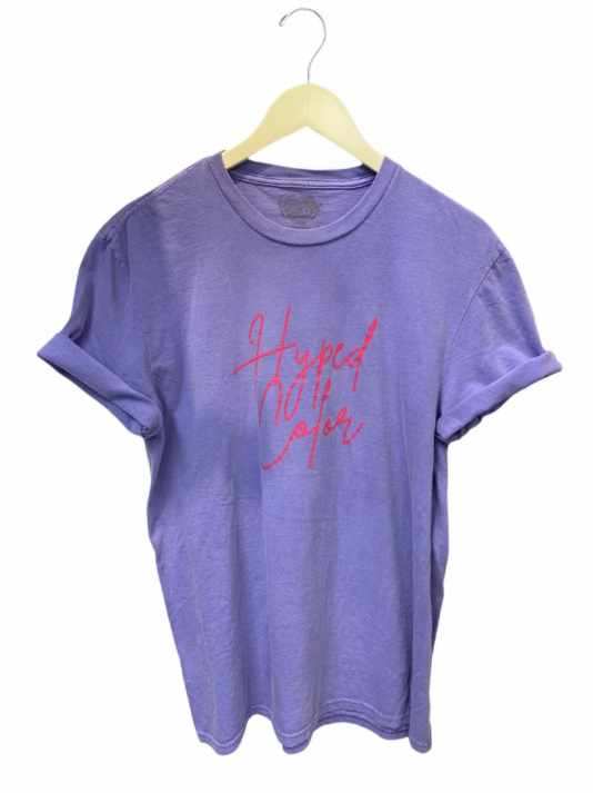 Purple Hyped Color Tee