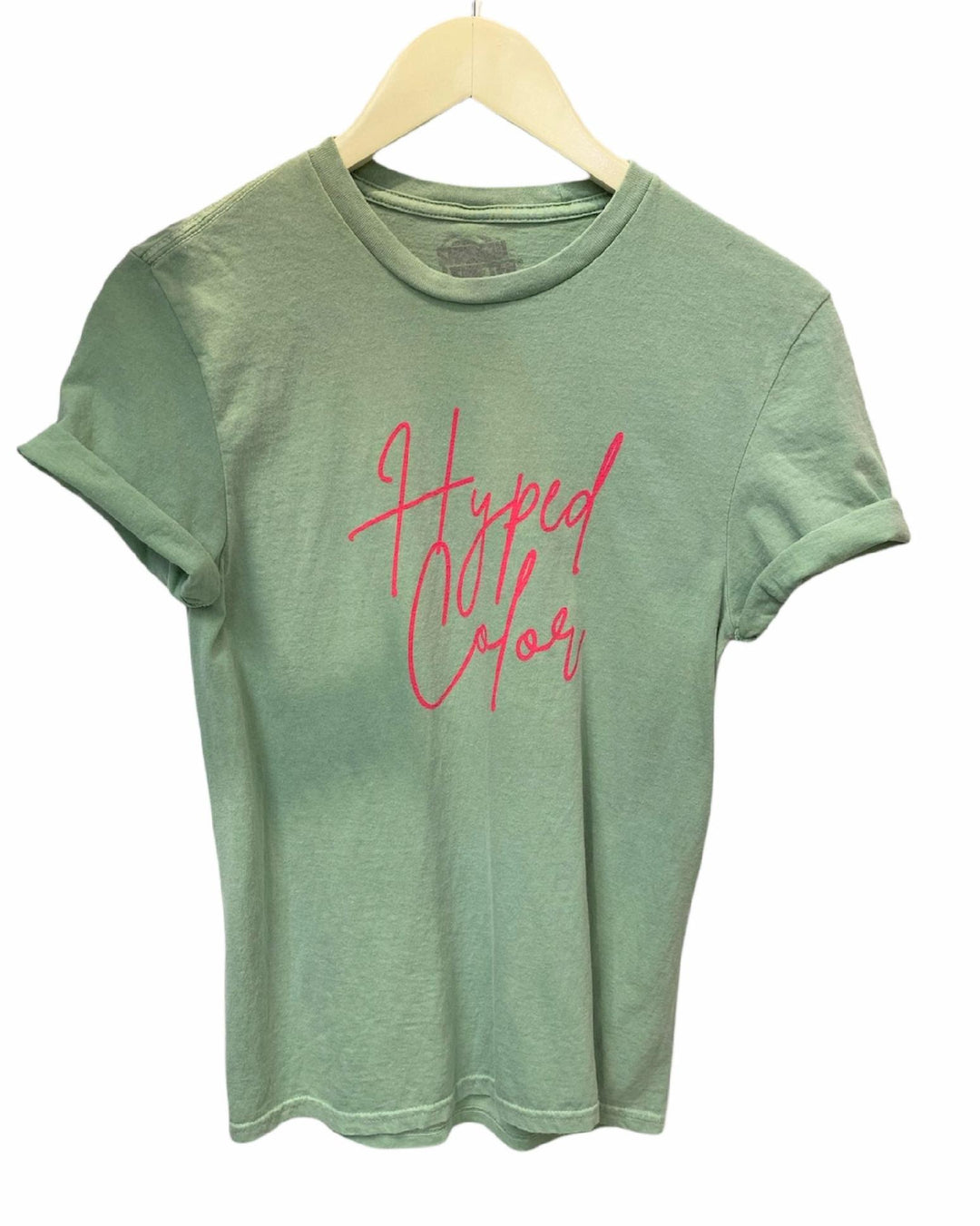 Green Hyped Color Tee